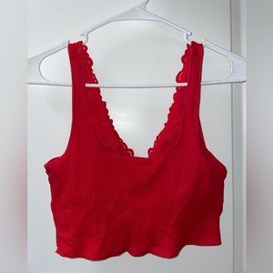 Aerie Lace Back Longline Bralette